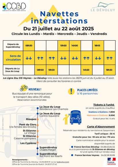 Navette interstations Navette interstations