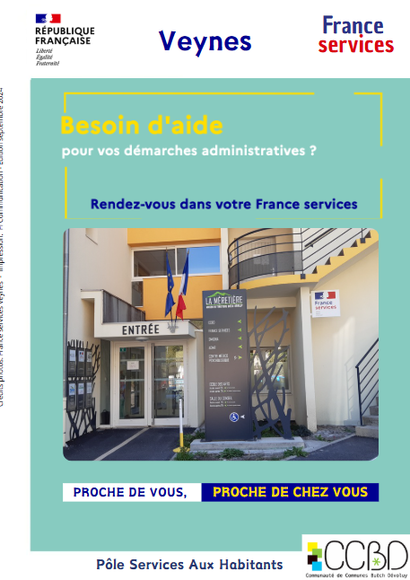 Plaquette France Services Veynes Plaquette France Services Veynes